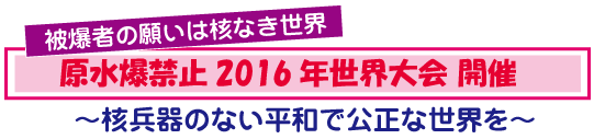 2016年原水爆禁止世界大会